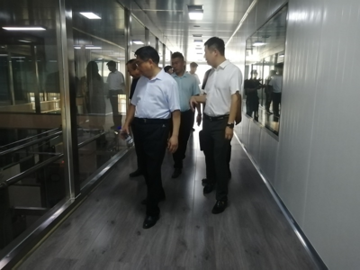 校長羅士喜帶隊調研原陽食品產業發展探索校、政、企三方合作機制